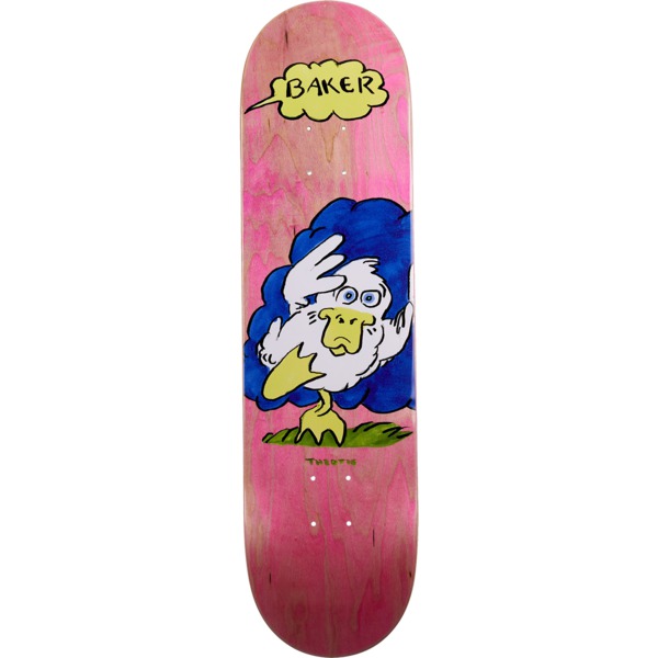 Baker Skateboards Theotis Beasley Quack Pink Skateboard Deck - 8.12" x 31.5"