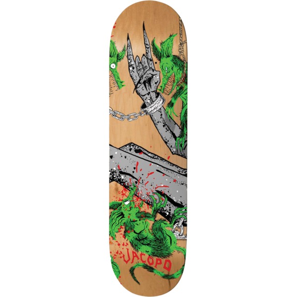 Baker Skateboards Jacopo Carozzi Toxic Rats Skateboard Deck - 8.25" x 31.875"