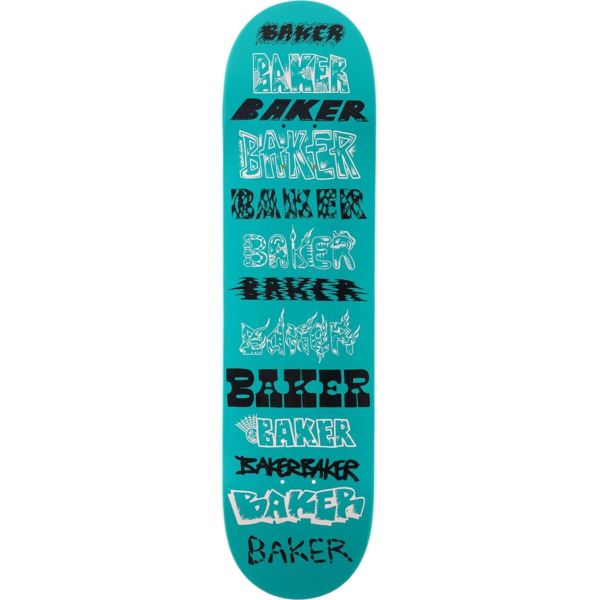Baker Skateboards Justin "Figgy" Figueroa Script Skateboard Deck - 8.125" x 31.5"