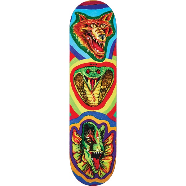 Baker Skateboards Riley Hawk Fried Beast Skateboard Deck - 8" Baker Skateboards Riley Hawk Fried Beast Skateboard Deck - 8"