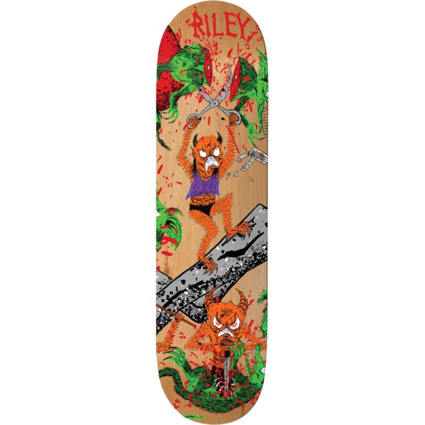 Baker Skateboards Riley Hawk Toxic Rats Skateboard Deck - 8.12" x 31.5"