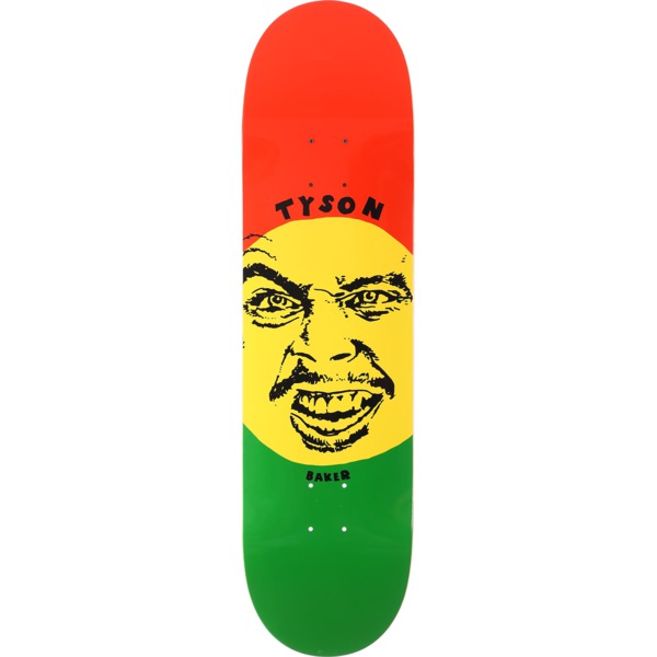 Baker Skateboards Tyson Bowerbank Rasta Face Skateboard Deck - 8.38" x 32"