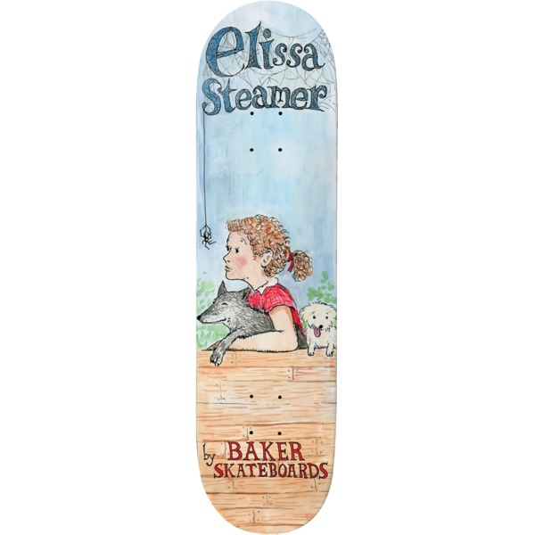 Baker Skateboards Elissa Steamer Elissaas Web Skateboard Deck - 8.25"