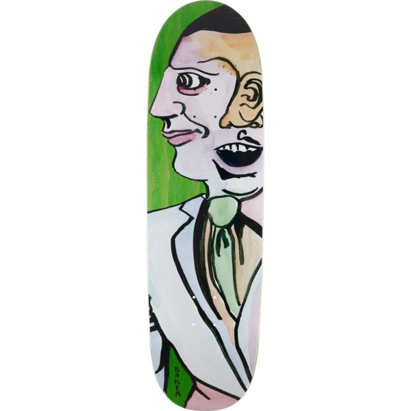 Baker Skateboards Rowan Zorilla Big Bodies Shaped Skateboard Deck - 9.25" x 32"