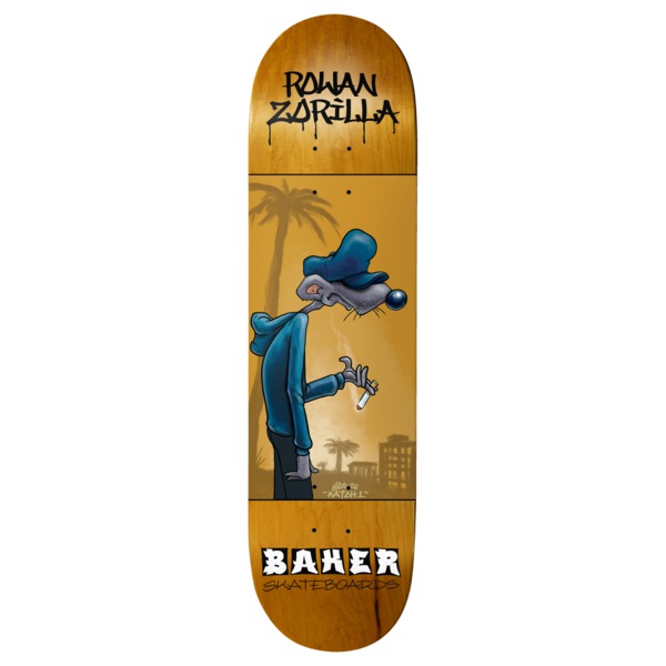 Baker Skateboards Rowan Zorilla Katch1 Skateboard Deck - 8.25" Baker Skateboards Rowan Zorilla Katch1 Skateboard Deck - 8.25"