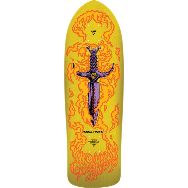 Bones Brigade Skateboards Tommy Guerrero Series 15 Yellow Old School