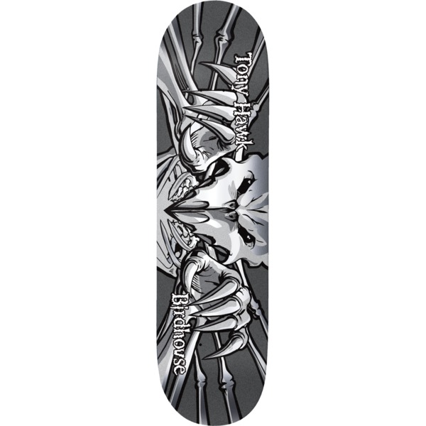 Birdhouse Skateboards Tony Hawk Falcon 3 Gunmetal Skateboard Deck - 8"