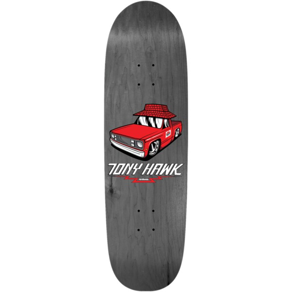 Birdhouse Skateboards Tony Hawk Hut Assorted Stains Skateboard Deck Shaped - 8.75" x 31.75"