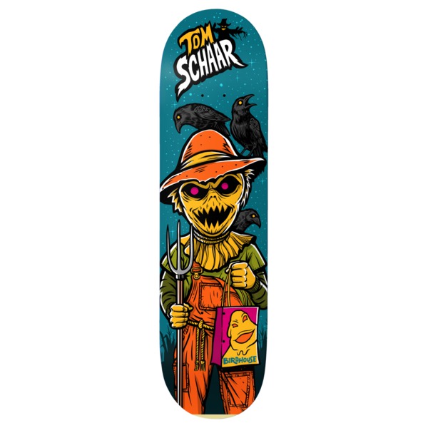 Birdhouse Skateboards Tom Schaar Hallows Eve Skateboard Deck - 8.38" Birdhouse Skateboards Tom Schaar Hallows Eve Skateboard Deck - 8.38"