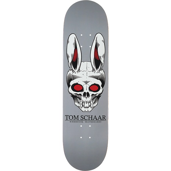 Birdhouse Skateboards Tom Schaar Rabbit Skull Skateboard Deck - 8.38" Birdhouse Skateboards Tom Schaar Rabbit Skull Skateboard Deck - 8.38"