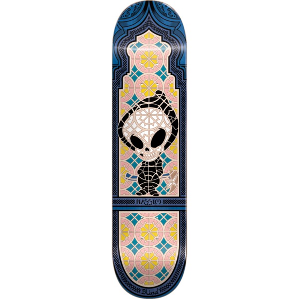 steno Moskee Overeenstemming Blind Skateboards Nassim Lachhab Tile Reaper Blue Skateboard Deck Resin-7 -  8.25 x 32