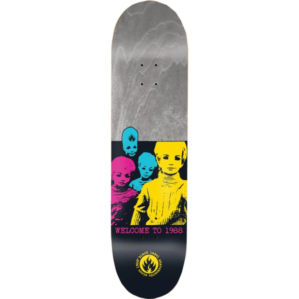 Black Label Skateboards Welcome to 1988 Colors Skateboard Deck - 8.5" x 32.38"