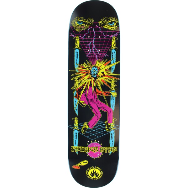 Black Label Skateboards Patrick Ryan Black Funeral Skateboard Deck - 8.25" x 31.9"