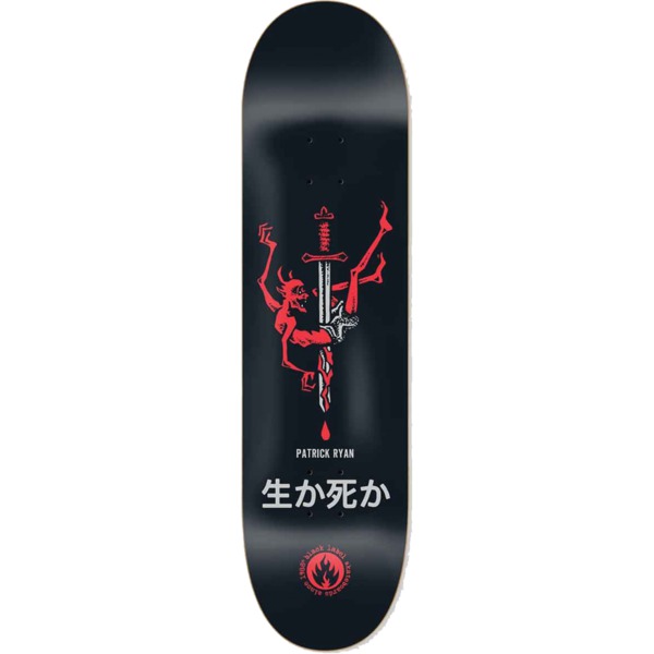 Black Label Skateboards Patrick Ryan Life and Death Skateboard Deck - 8.25" x 32.12"
