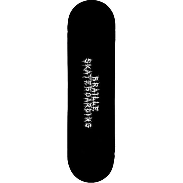 Braille Skateboards Creepy Writing Skateboard Deck - 8.12" x 31.5"