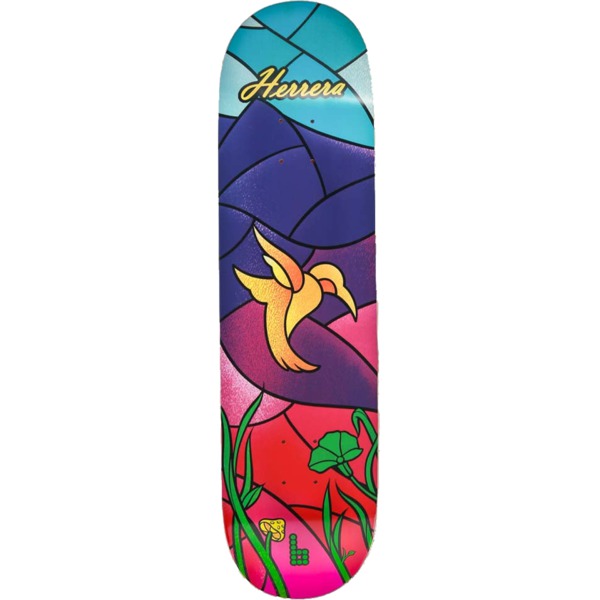 Braille Skateboards Manuel Herrera Hummingbird Spirit Animal Skateboard Deck - 8.75" x 31.5"