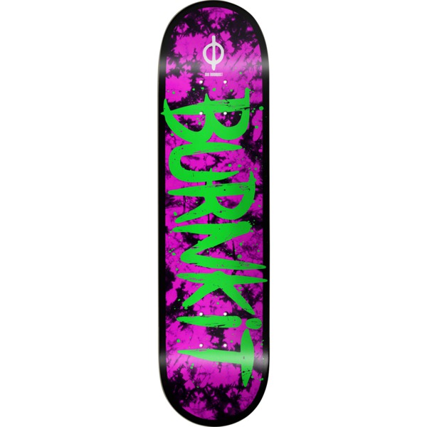 Burnkit Skateboards Haze Purple / Green Skateboard Deck - 8" x 32"
