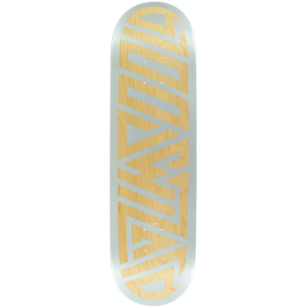 Blood Wizard Skateboards Future Wasteland Silver / Natural Skateboard Deck - 8.5" x 31.875"