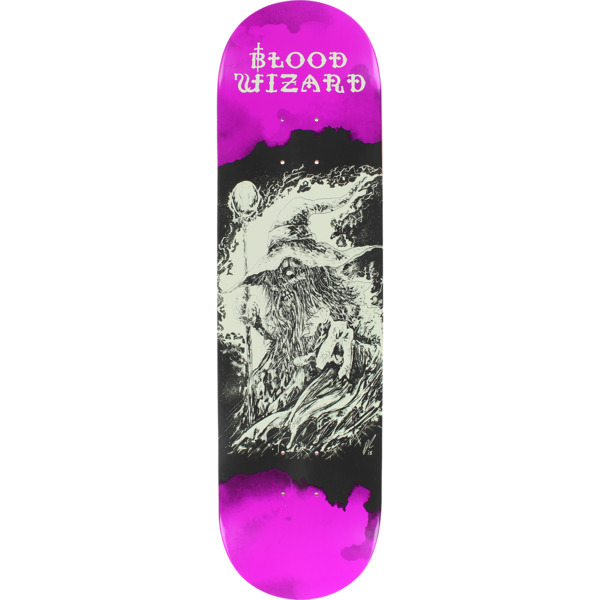 Blood Wizard Skateboards Occult Wizard Skateboard Deck 8.12 x 31.63