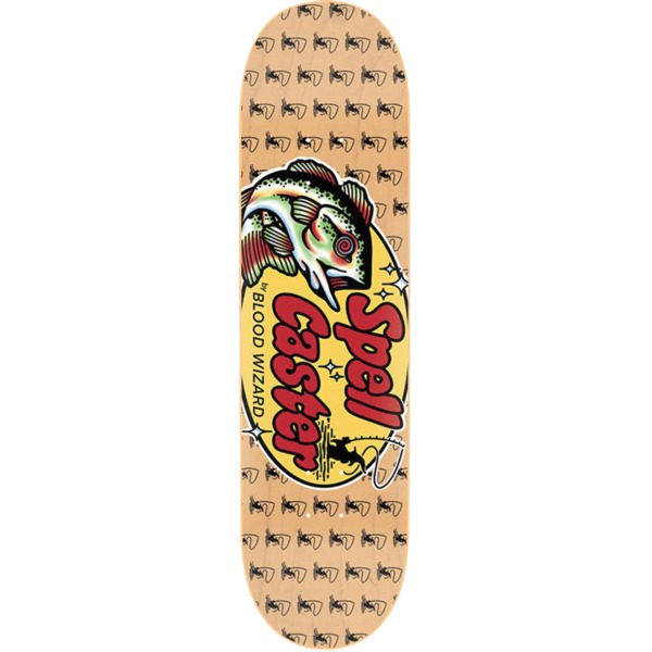 Blood Wizard Skateboards Spell Caster Popsicle Assorted Veneers Skateboard Deck - 8.5" x 31.875"