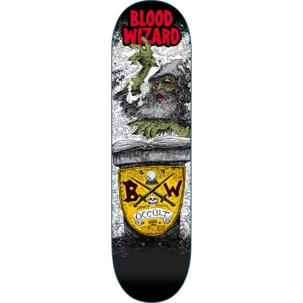 Blood Wizard Skateboards Wizard SOD Skateboard Deck - 8.25" x 31.875"