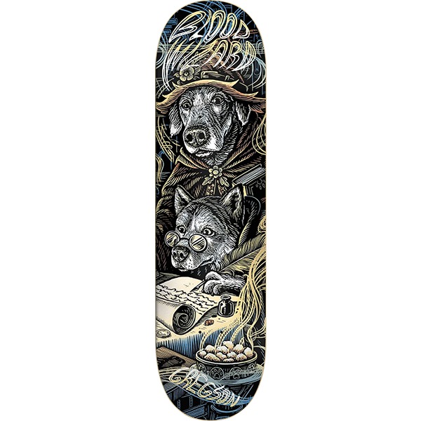 Blood Wizard Skateboards Chris Gregson Conjuring Dogs Skateboard Deck - 8.5" x 32"