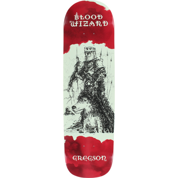 Blood Wizard Skateboards Chris Gregson Occult Knight Skateboard Deck