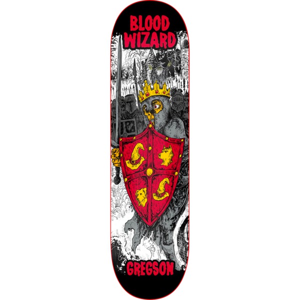 Blood Wizard Skateboards Chris Gregson SOD Skateboard Deck - 8.5" x 31.5"