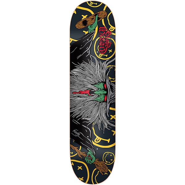 Blood Wizard Skateboards Asahi Kaihara Flying Wizard Skateboard Deck - 8.25" Blood Wizard Skateboards Asahi Kaihara Flying Wizard Skateboard Deck - 8.25"
