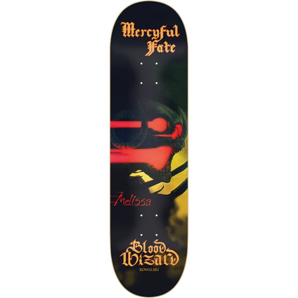 Blood Wizard Skateboards Kevin Kowalski Mercyful Fate Skateboard Deck - 8.5" x 31.88"