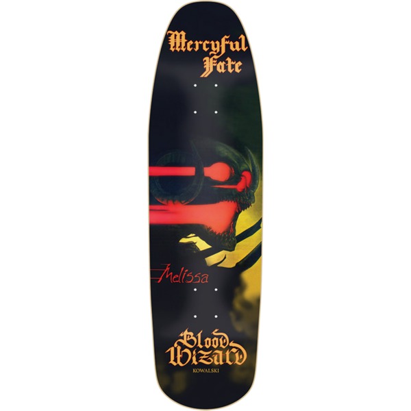 Blood Wizard Skateboards Kevin Kowalski Mercyful Fate Skateboard Deck - 8.8" x 32"