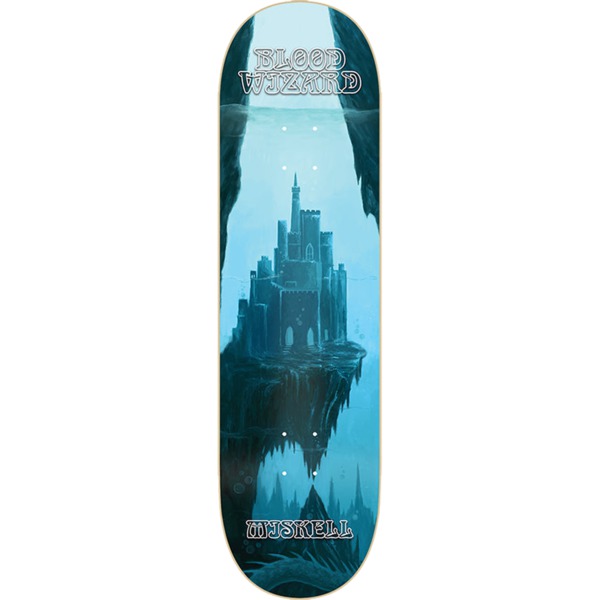 Blood Wizard Skateboards Nolan Miskell Fortress Skateboard Deck - 8.75" x 32"