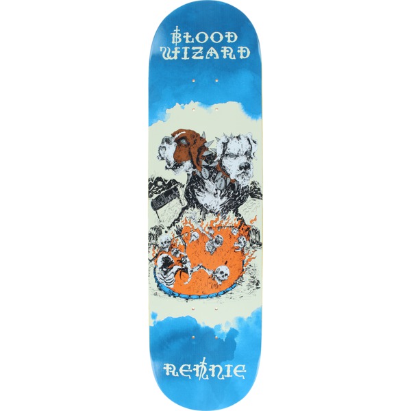 Blood Wizard Skateboards Tristan Rennie Badlands Dogs Skateboard Deck - 8.25" x 31.625"