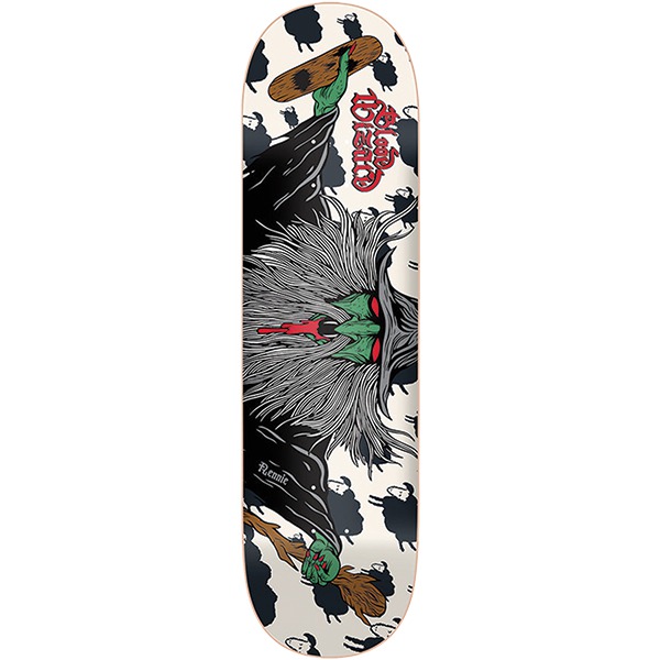 Blood Wizard Skateboards Tristan Rennie Flying Wizard Skateboard Deck - 8.5"
