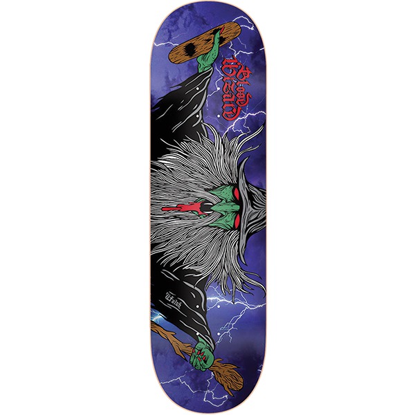 Blood Wizard Skateboards Kyle Walsh Flying Wizard Skateboard Deck - 9" Blood Wizard Skateboards Kyle Walsh Flying Wizard Skateboard Deck - 9"