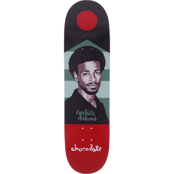 Chocolate Skateboards Carlisle Aikens Hecox Portrait Skateboard Deck - 8.25" x 31.875"