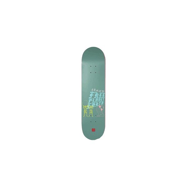 Chocolate Skateboards Kenny Anderson Free Planet Earth Skateboard Deck - 8.5" x 31.62"