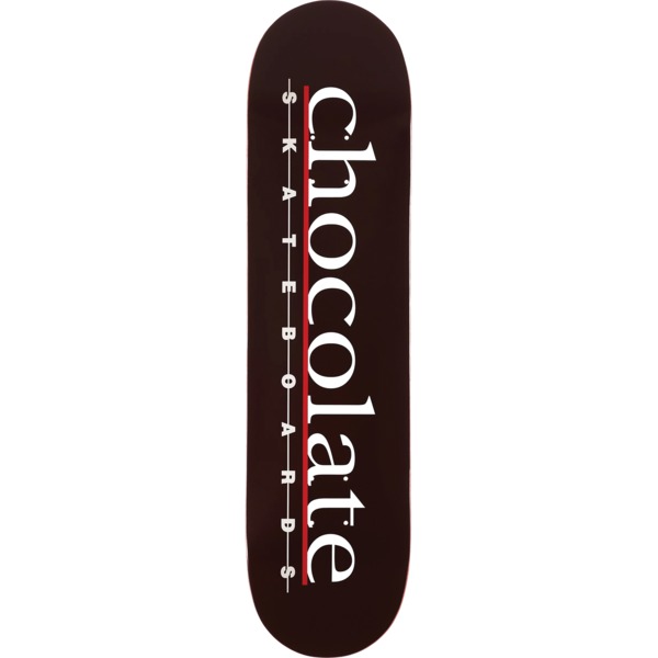 Chocolate Skateboards James Capps The Bar Logo Skateboard Deck - 8" x 31.875"