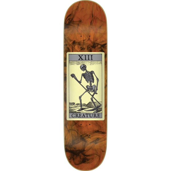 Creature Skateboards Deathcard SM Skateboard Deck - 8" x 31.8"
