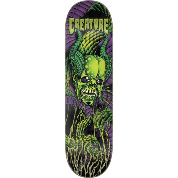 Creature Skateboards Chris Russell Serpent Skull Skateboard Deck - 8.6" x 32.1"