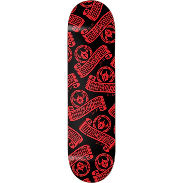 Darkstar Skateboards Arc Red Skateboard Deck RHM - 8" x 31.6"