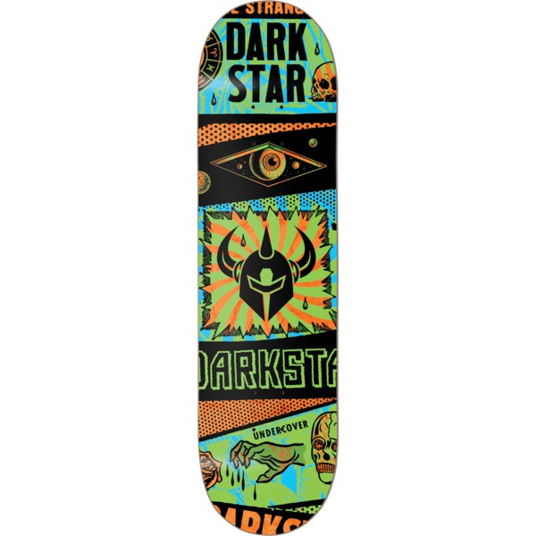 Darkstar Skateboards Collapse Green Skateboard Deck Hybrid - 8.25" x 32"