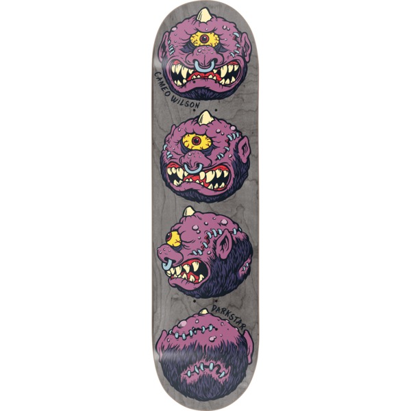 Skateboard Deck Darkstar 8,0 - Graphique Mike Hastie Twin Wolves Armor, Modèle Pro