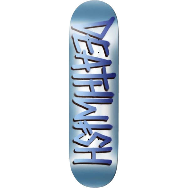 Deathwish Skateboards Deathspray Blue Foil Skateboard Deck - 8" x 31.5"