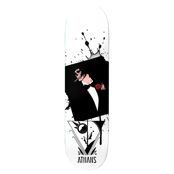 Deathwish Skateboards Chris Athans Deco Skateboard Deck - 8.25"