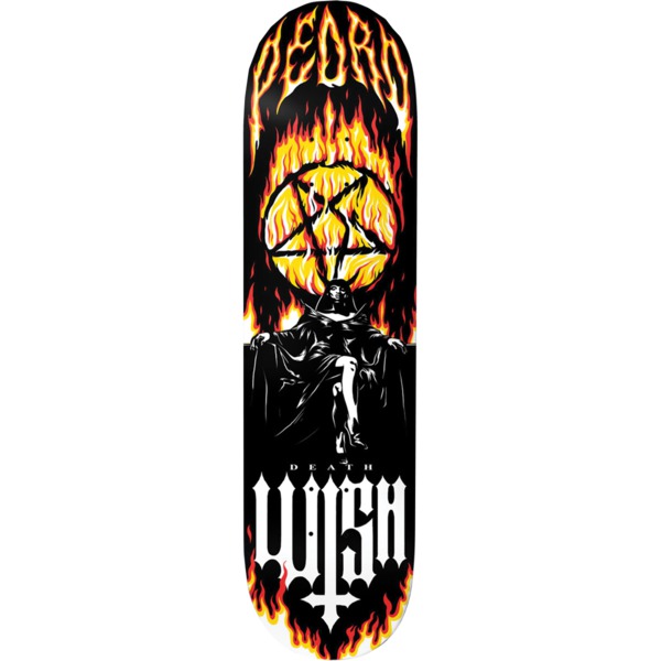 Deathwish Skateboards Pedro Delfino Dedication Skateboard Deck - 8.25" x 31.5"
