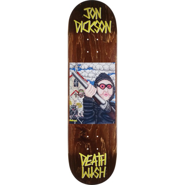 Deathwish Skateboards Jon Dickson All Screwed Up Skateboard Deck - 8.47" x 31.875"