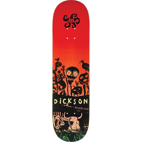 Deathwish Skateboards Jon Dickson Flowers Skateboard Deck - 8.25" Deathwish Skateboards Jon Dickson Flowers Skateboard Deck - 8.25"