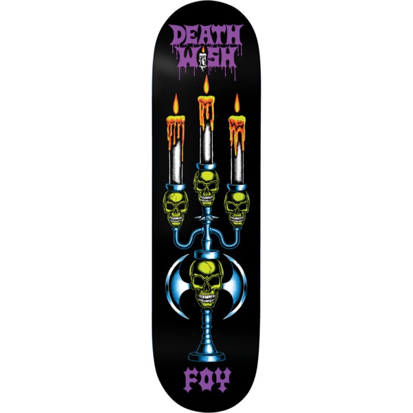 Deathwish Skateboards Jamie Foy Forgotten Relics Skateboard Deck - 8" x 31.5"