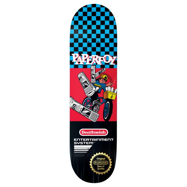 Deathwish Skateboards Jamie Foy Paper Foy Skateboard Deck - 8.25"